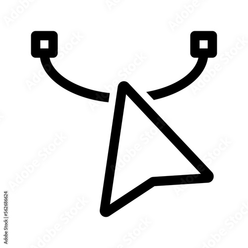 designer tool reshape icon flat vecktor trendy popular