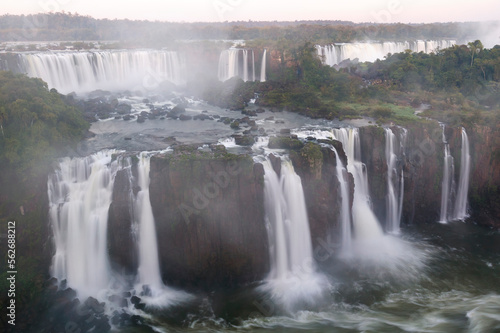 Image Number 22848DS. The incredibly beautiful Iguazu Falls on the border between Brazil and Argentina.