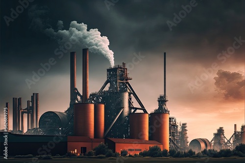 Metallurgical plant, steel industry