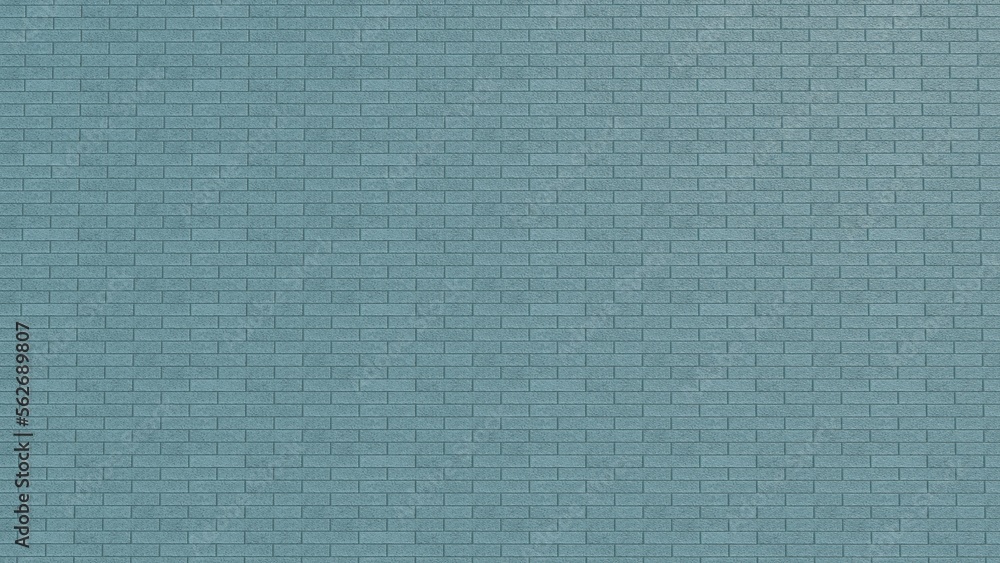 Fototapeta premium Pastel blue bricks for background, wallpaper and texture