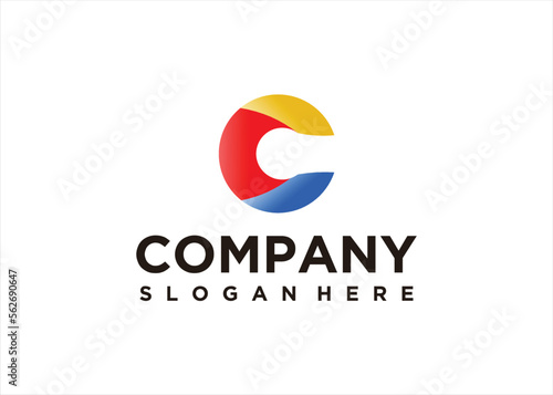 Free Download letter C logo design abstract  modern concept - GFXLoad