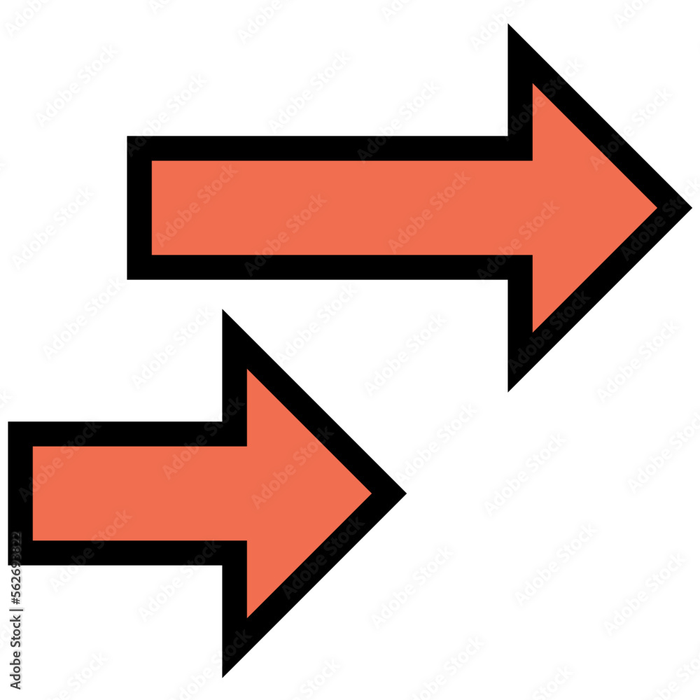 Arrow sign icon Arrow sign icon