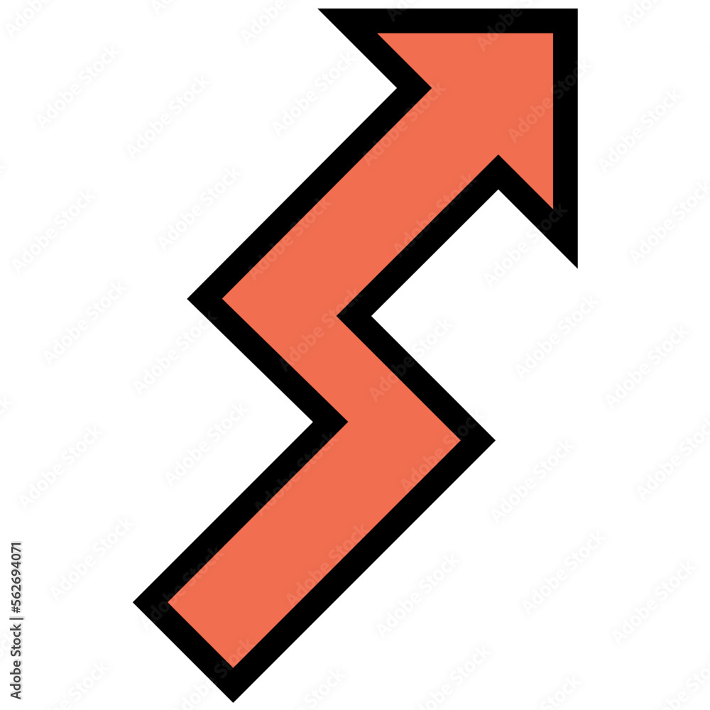Arrow sign icon Arrow sign icon