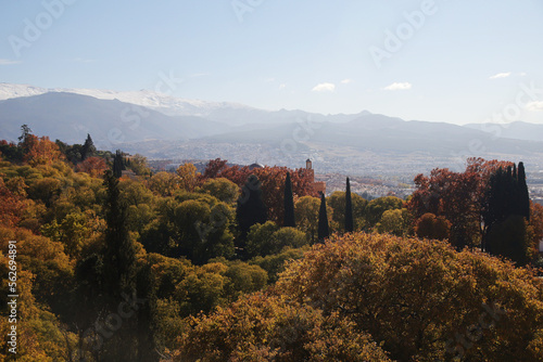 Sierra Nevada mountain National park in Granada  Spain 