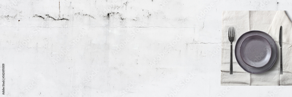 Tischgedeck / Banner / Textfreiraum Tischgedeck / Banner / Textfreiraum
