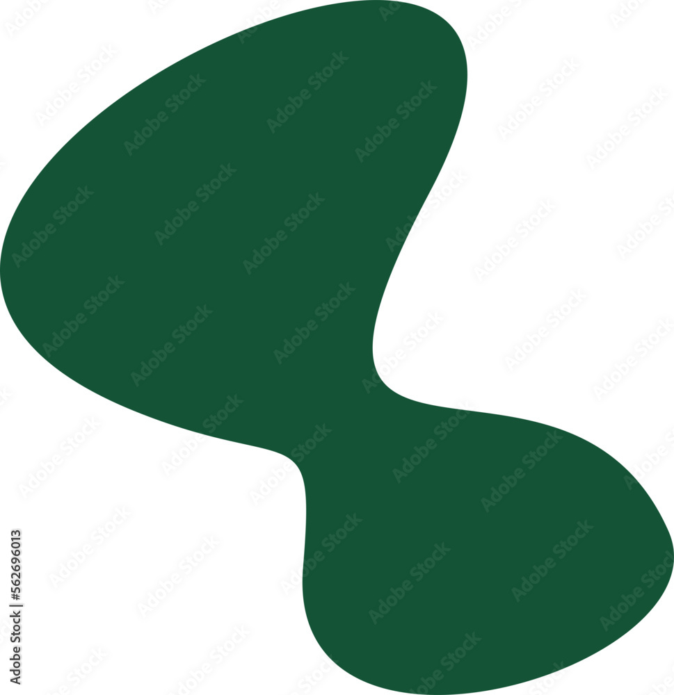 Abstract Floral Shape Vector Abstract Floral Shape Vector