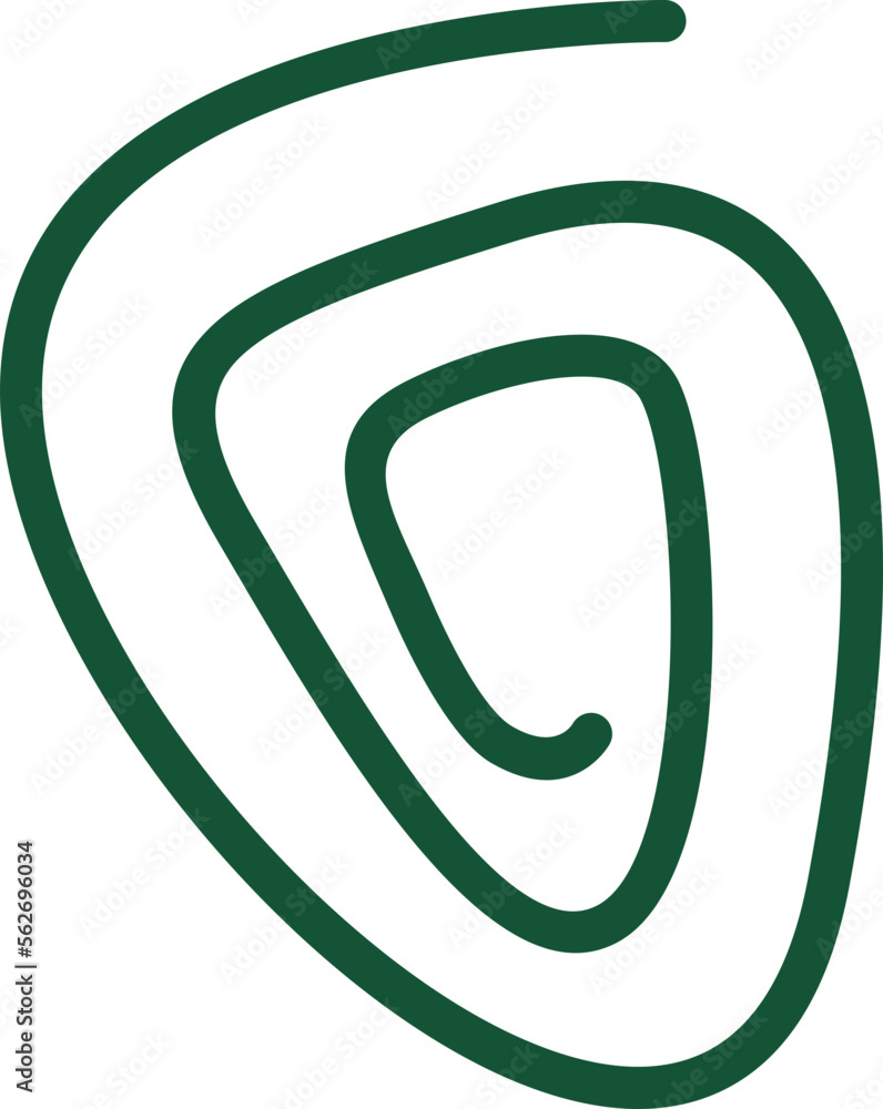 Abstract Floral Shape Vector Abstract Floral Shape Vector