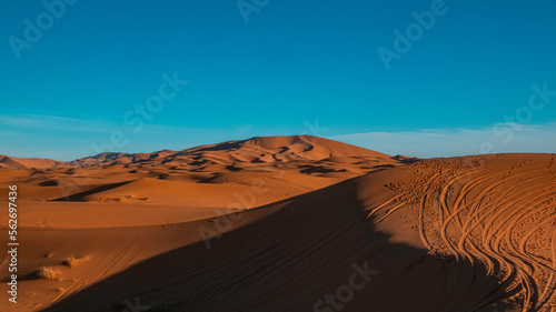 Merzouga Dune, Sahara Desert in Morocco - Africa