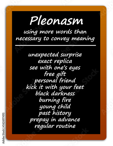 pleonasm