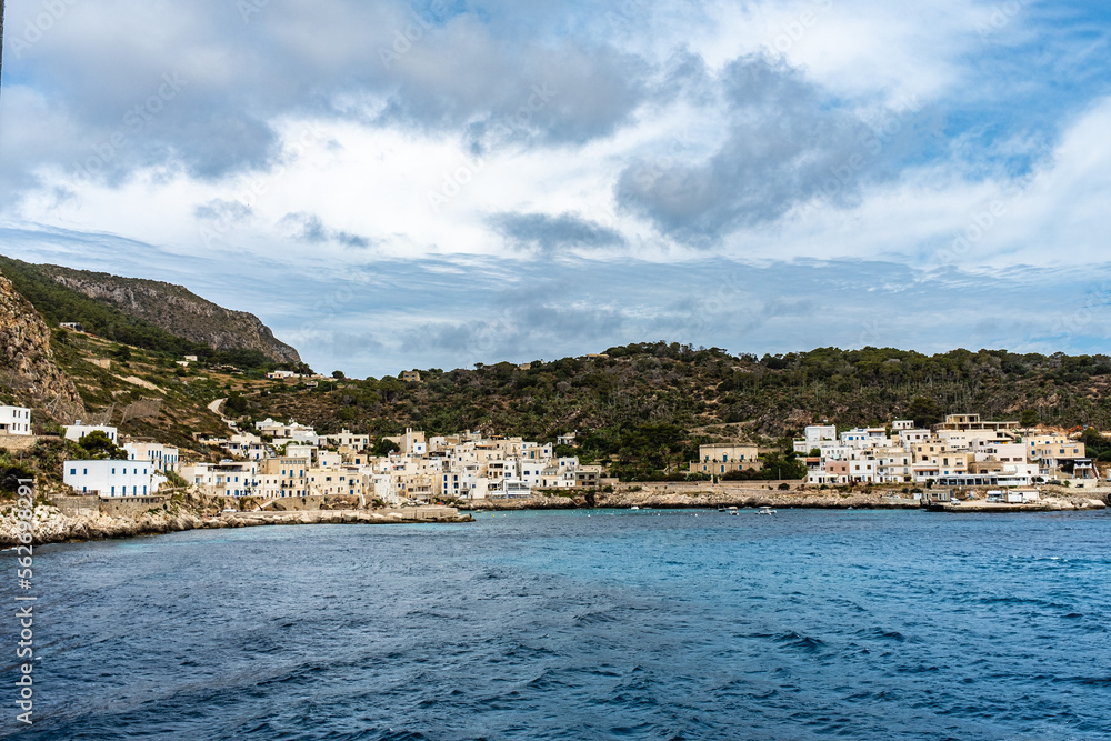 Levanzo nelle isole Egadi in Sicilia