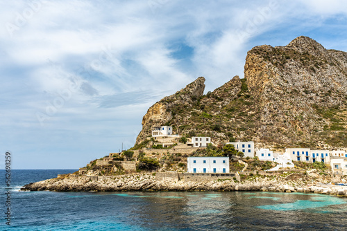 Levanzo nelle Egadi in Sicilia