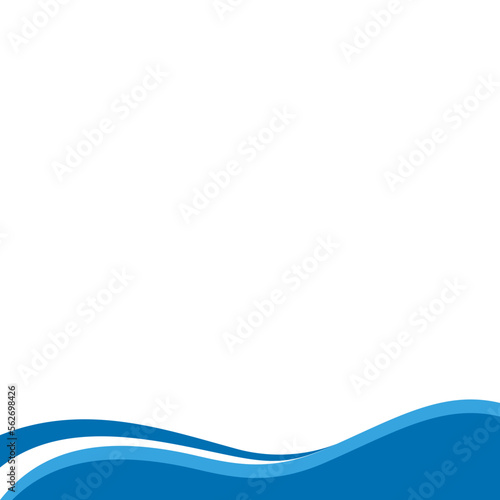 Wave Footer or Header