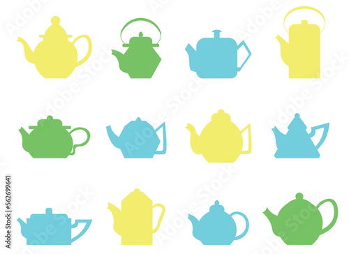teacup design illustration isolated on white background 