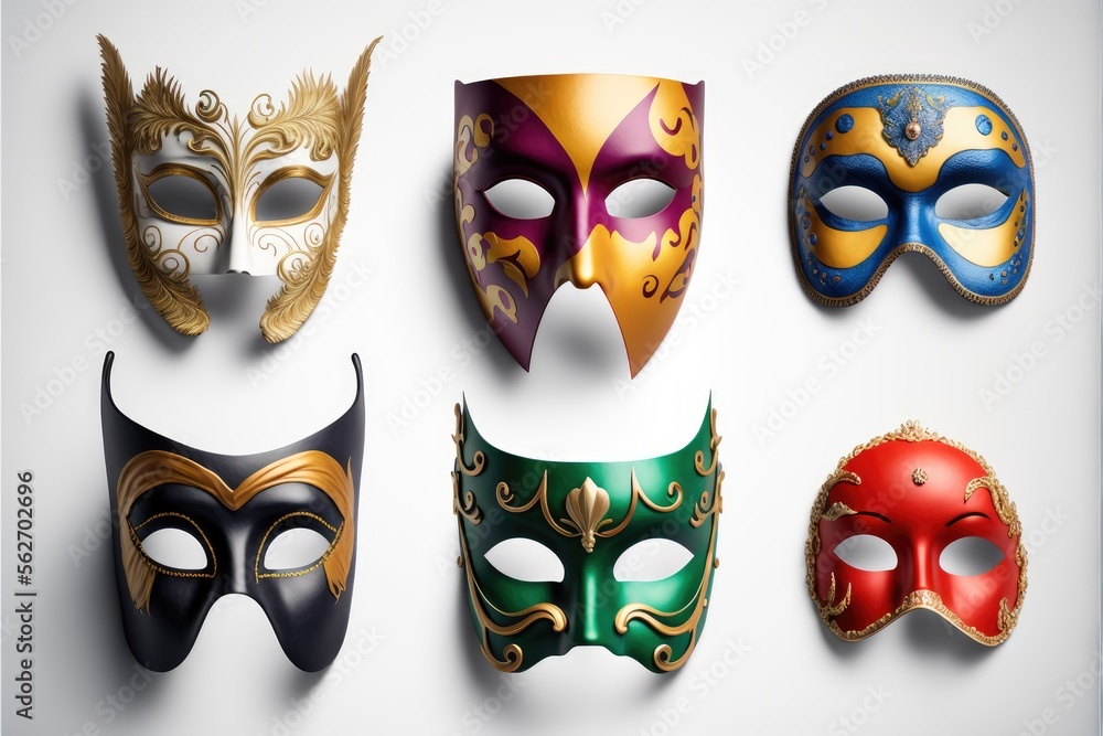 Venetian carnival mask, carnival party. Venetian carnival mask, carnival party.