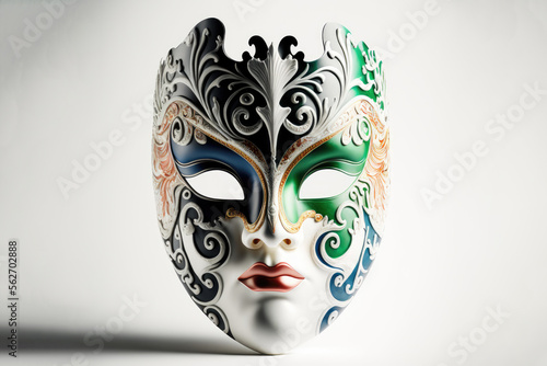  Venetian carnival mask, carnival party. 
