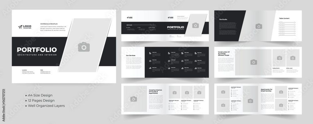 Architecture Portfolio Layout Template Architecture Portfolio Layout Template