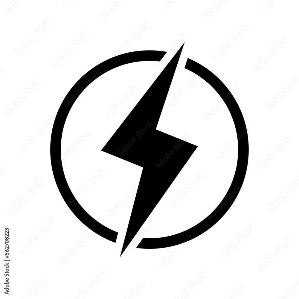 lightning bolt, thunderbolt icon, flash icon vector logo template lightning bolt, thunderbolt icon, flash icon vector logo template