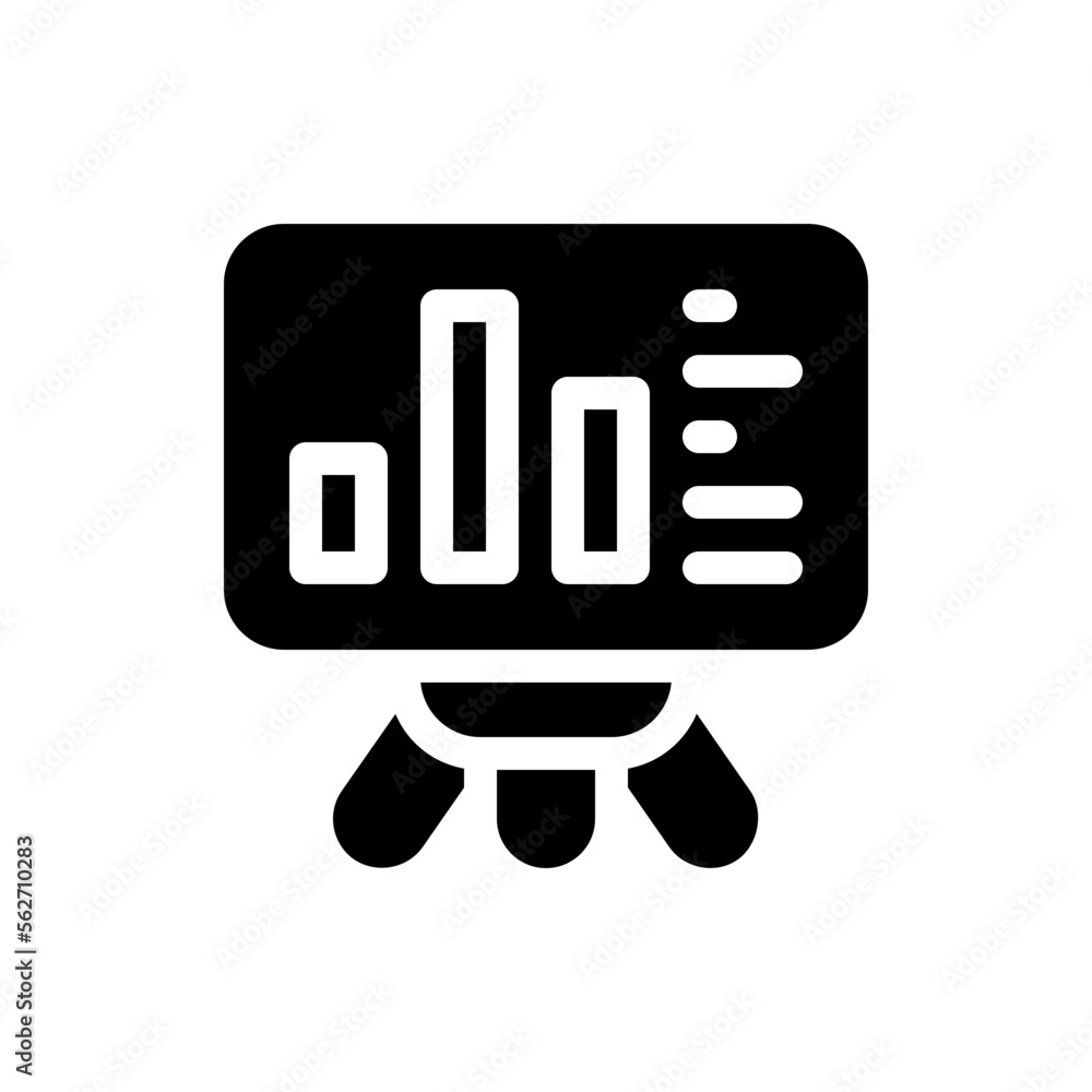 statistics glyph icon statistics glyph icon