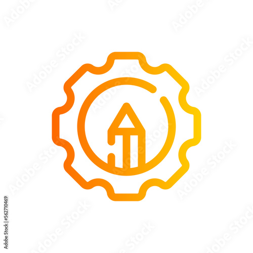 optimization gradient icon