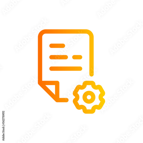 setup gradient icon