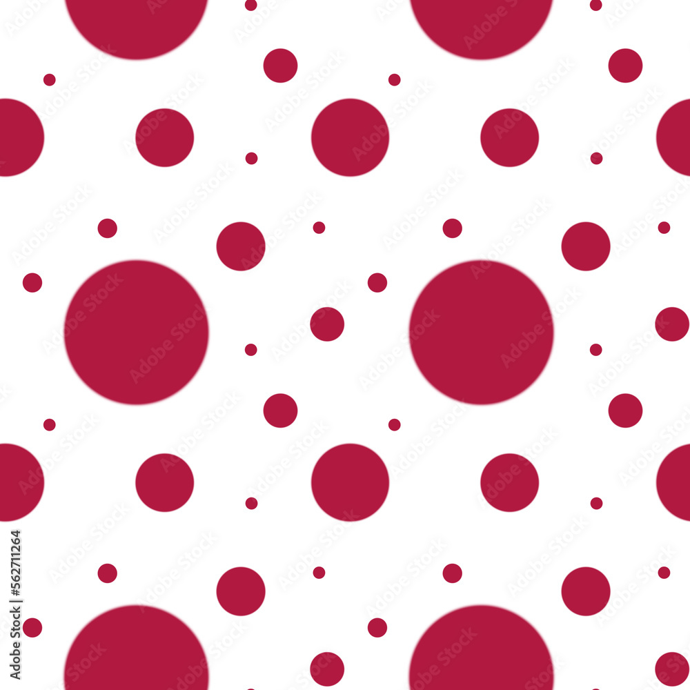 Many round confetti in magenta colors on white backdrop. Many round confetti in magenta colors on white backdrop.