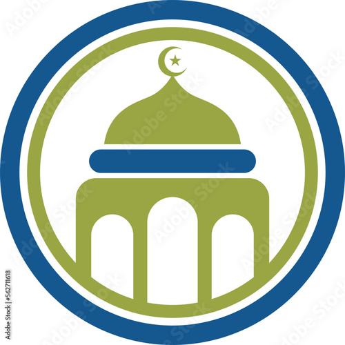 Islamic Mosque Logo Vector