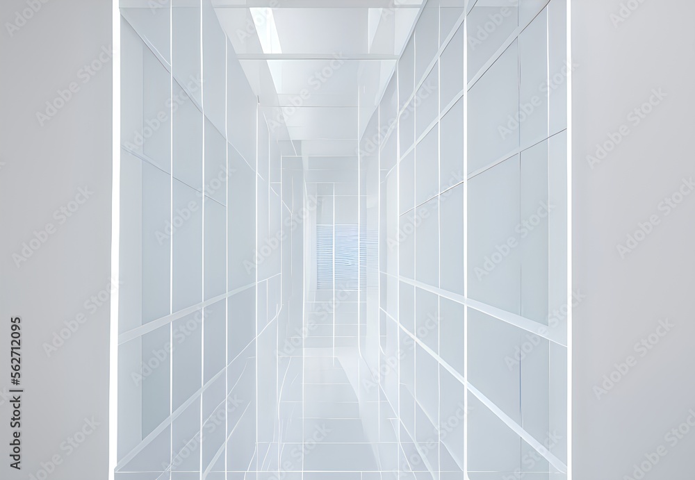 Generative AI,empty white wall Generative AI,empty white wall