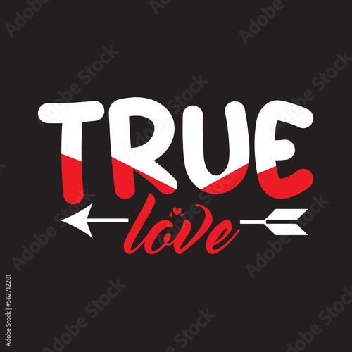 true love svg t shirt design