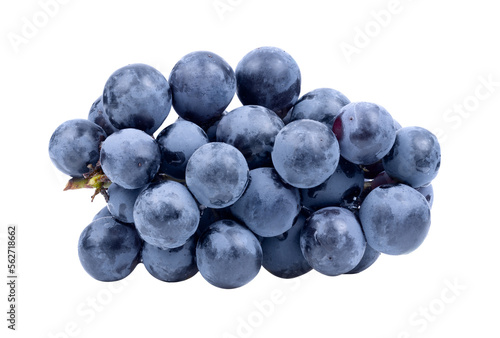 blue grape  isolated on transparent png