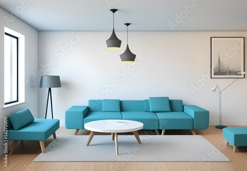 Generative AI,empty room hdr