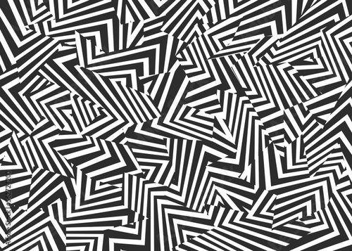 Abstract background with dazzle camouflage pattern