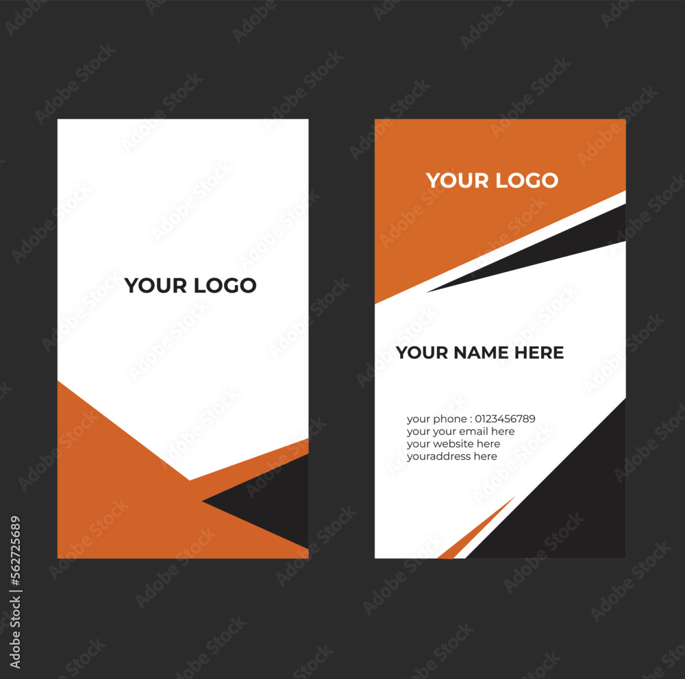 Fototapeta premium Business Card For Exclusive Sell 1