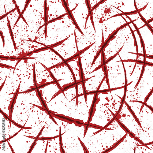Red claw blood wounds wallpaper