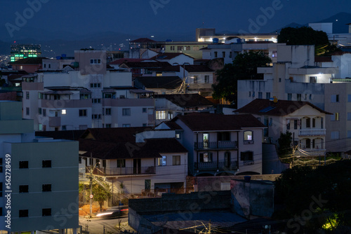 beautiful night photograph of the metropolis Belo Horizonte