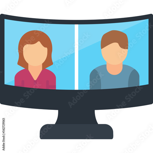 Online Meeting Icon