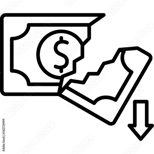 Bankruptcy Icon