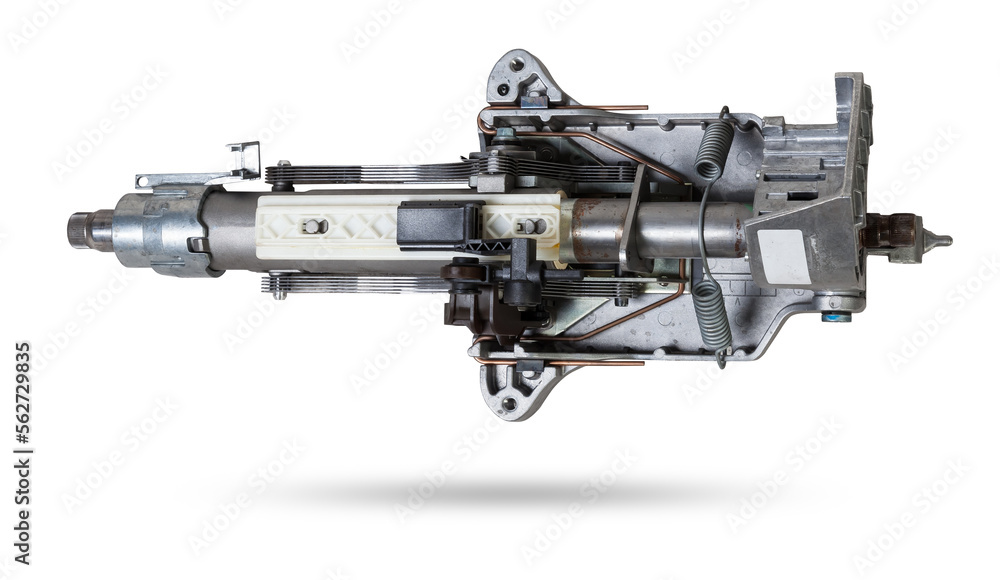 Car steering column a car control system with the function of
