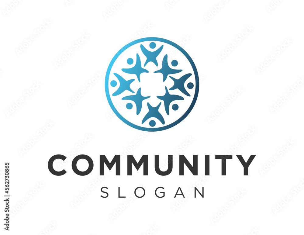 Logo about Community on a white background. created using the CorelDraw application. Logo about Community on a white background. created using the CorelDraw application.