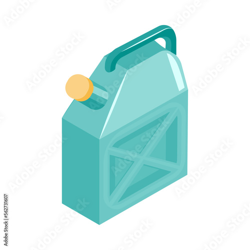 Jerrican Isometric Icon