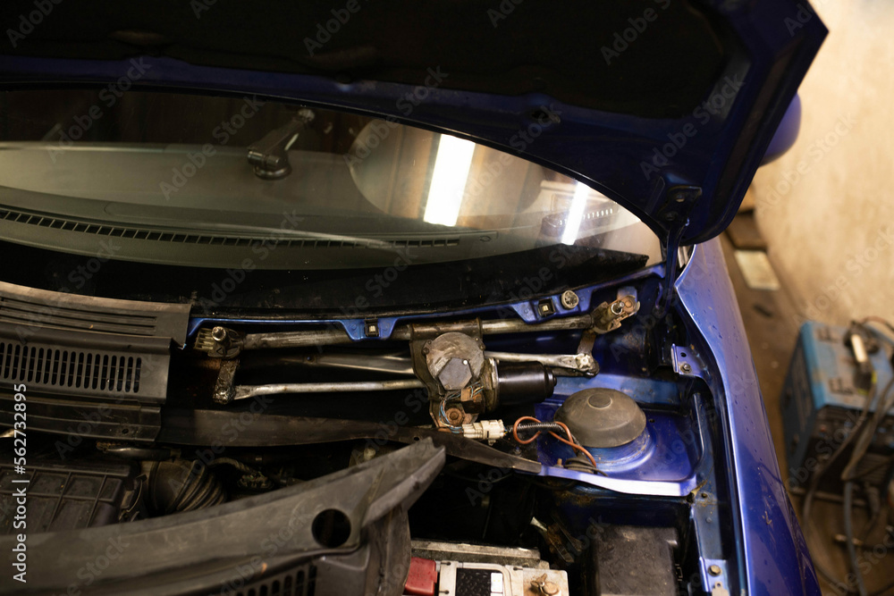 car windshield wiper motor repair.