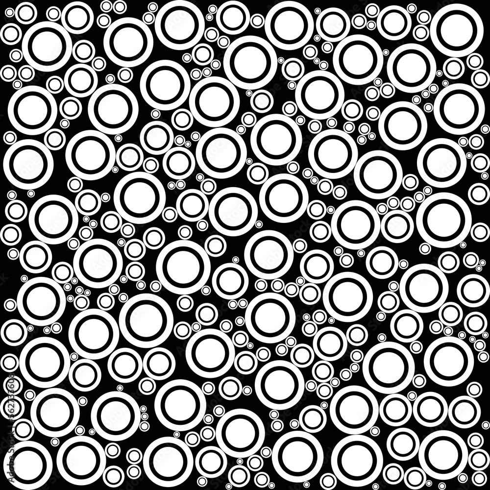 Coloring book page design with round geometric circle shapes style Coloring book page design with round geometric circle shapes style