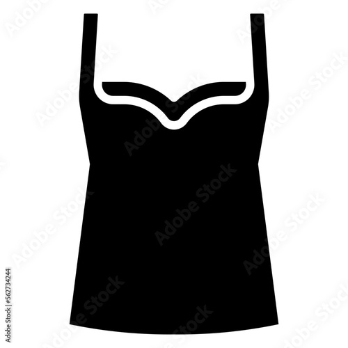 nightgown tank top illustration