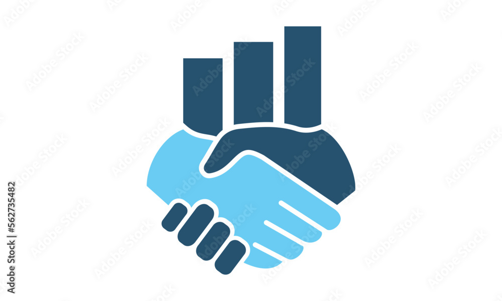 Business handshake icon, outline vector sign, linear style pictogram isolated on white. Agreement, Shaking hands symbol, logo illustration Business handshake icon, outline vector sign, linear style pictogram isolated on white. Agreement, Shaking hands symbol, logo illustration