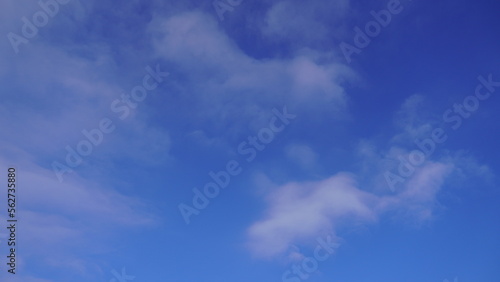 Blue cloud in sky beautiful cloud image