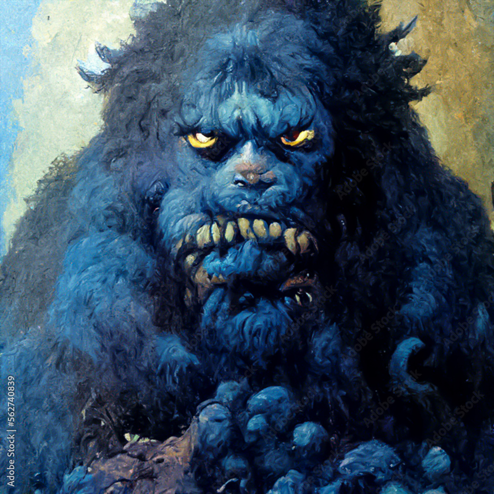 The depiction of terrible monsters and ghosts in various forms. The depiction of terrible monsters and ghosts in various forms.
