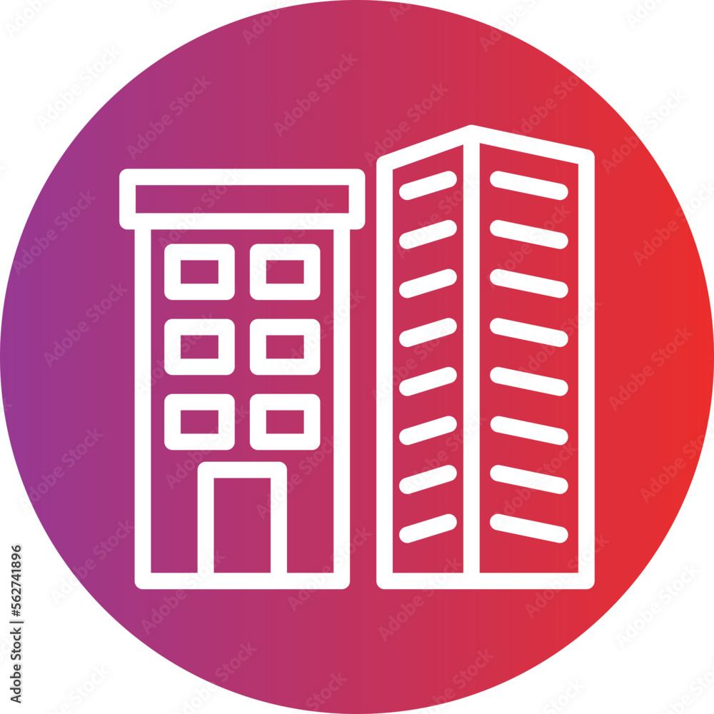 Real Estate Icon Style Real Estate Icon Style