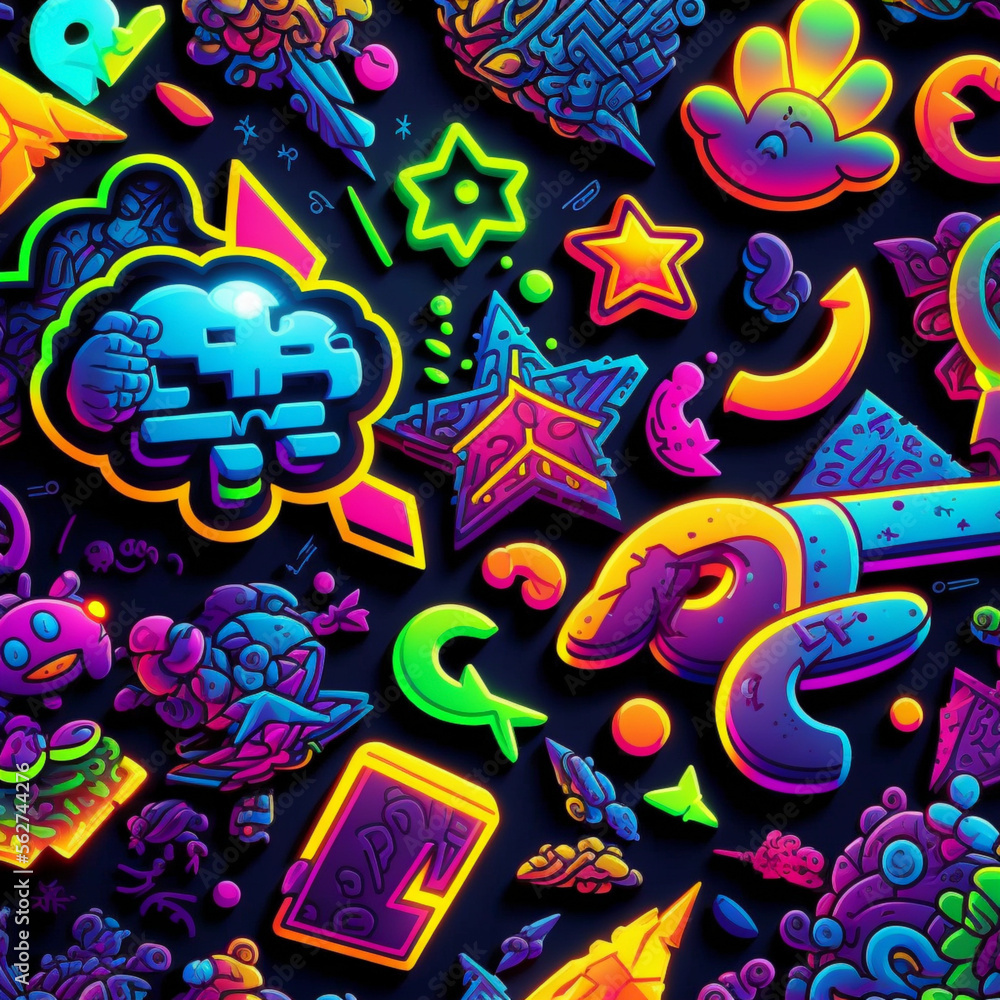 Obraz premium Down At The Arcade 'Generative AI' 'AI' 'Generative'