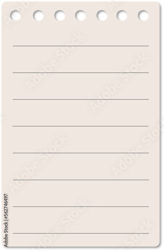 sticky notes earth tone