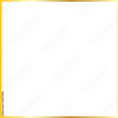 gold line border  decoration