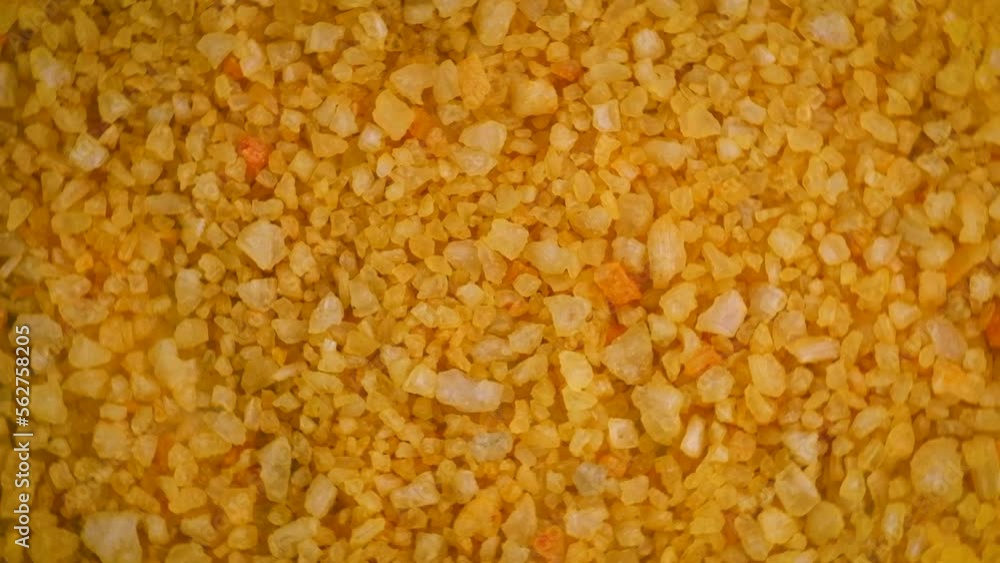 Sea salt for bath and spa. Selective focus. Sea salt for bath and spa. Selective focus.